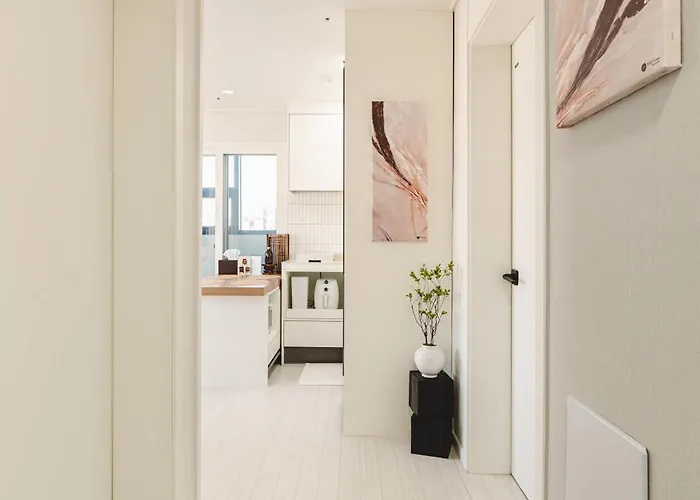 公寓 Hongdae Station 5min 8f View 2br For 6 首爾