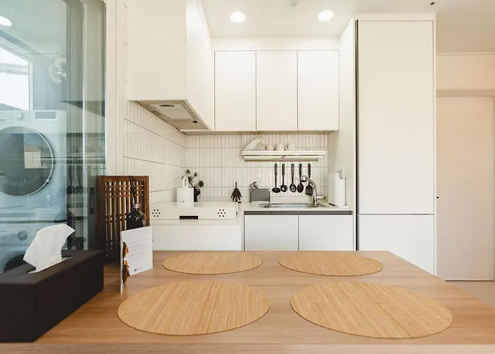 公寓 Hongdae Station 5min 8f View 2br For 6 *